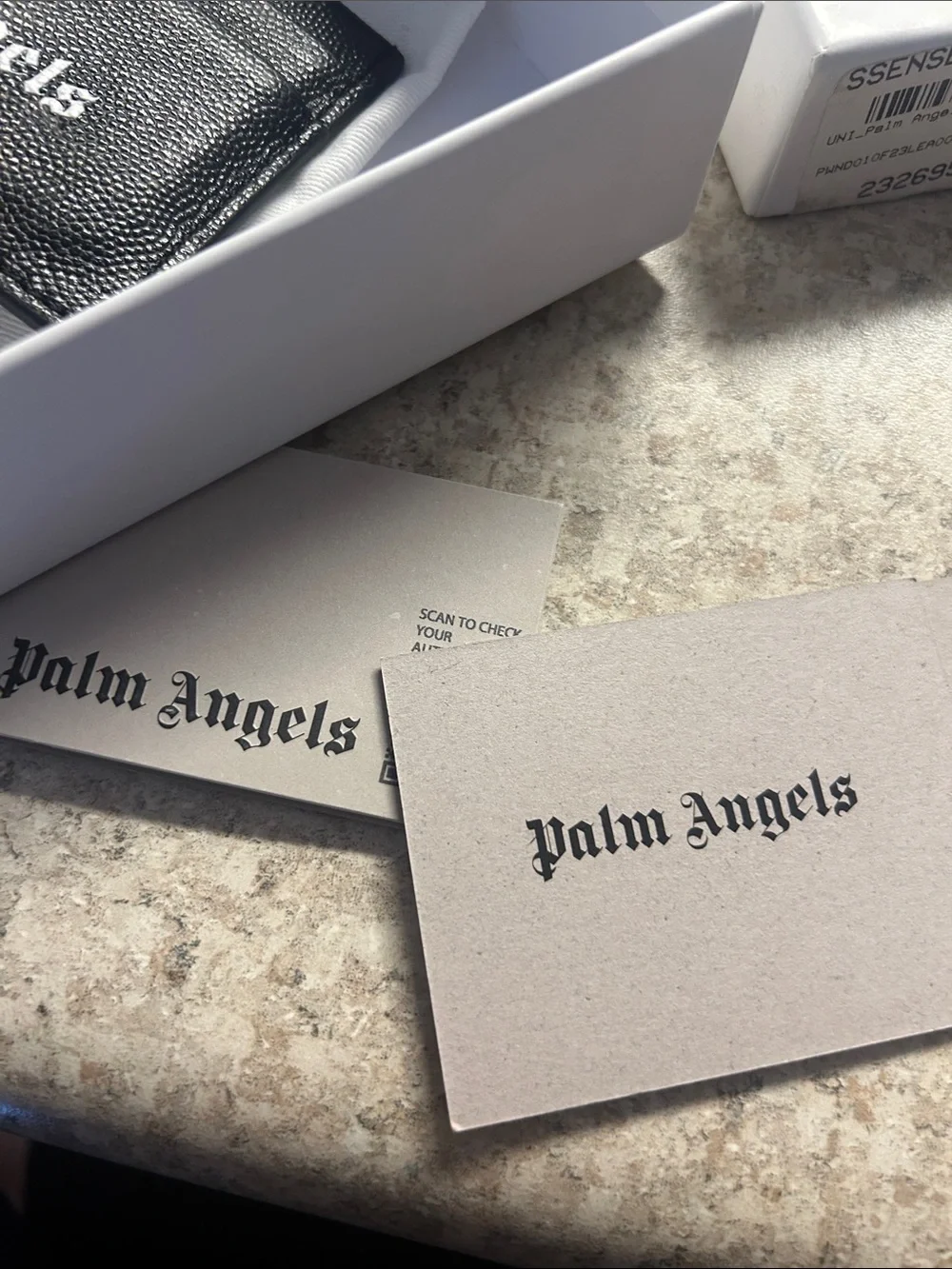 Palm Angels slim leather